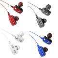 Earbuds 3D Stereo Dual Driver Music Earphone Strong Bass HIFI Sport In-Ear Headphone Smart Phone Headphone Wired Tuning. 