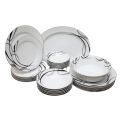 Platinum Strips Rattota 26pc Dinner Set - R3554. 