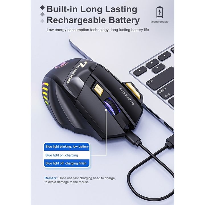 iMICE%20GW-X7%202.4G%20+%20Dual%20Mode%207-button%20Silent%20Rechargeable%20Gaming%20Mouse%20with%20Colorful%20RGB%20Lights%20-%20Image%205