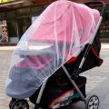 【NEW】 Mosquito Net For Stroller Durable Baby Stroller Mosquito Net With Elastic Band Perfect Bug Net For Bassinet Cradle Outdoor. 