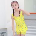 New Children Cute Baby Swimwear Dress Princess Child Middle and Big Children Girl Student Hot Spring Swimsuit. 