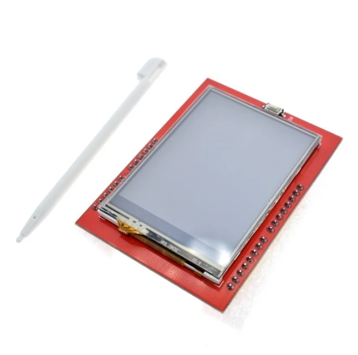 TFT 2.4 inch LCD Color Touch Display Shield Module with Touch Pen ILI9341 Driver 8 Bit 240 x 320 Screen Panel for Arduino