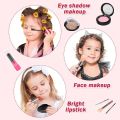 Makeup Toy Pretend Play Makeup Kit for Girls with Cosmetic Bag Role Play Toy Halloween Xmas Birthday Party Gift for Age 3+Basketball. 