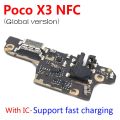 Charger Board PCB Flex For Xiaomi POCO X3 NFC Global Version / Poco X3 Pro USB Port Connector Dock Charging Cable. 