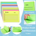 50Sheets/Book Memo Pads Portable Removable Record Candy Color Sticky Papers Memo Bookmark Self-stick Notes For Work. 