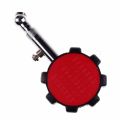 【Red】 Tire Pressure Gauge Tyre Air Table Tester Meter Bar kg/cm2 0-100 PSI Auto Vehicle Car. 