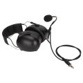 Headphone+U94 PTT 7.1mm Safety Noise Reduction Heavy Duty Headset For Motoro. 