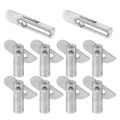 10pcs Scaffolding Scaffolding Coupling 12mmx45mm Galvanized Steel Fixing Pins Compact Parts Replacement. 