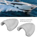 Marine Wire Cable Vent Cover with 3 Screw Holes Plastic Clamshell Ventilator for Yachts Boats Ships. 