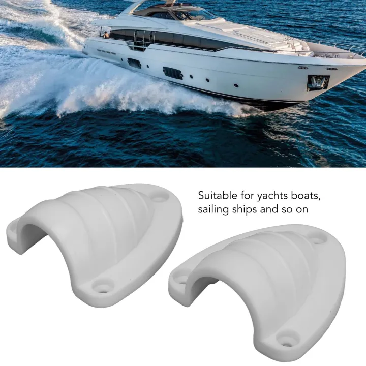 Marine%20Wire%20Cable%20Vent%20Cover%20with%203%20Screw%20Holes%20Plastic%20Clamshell%20Ventilator%20for%20Yachts%20Boats%20Ships%20-%20Image%203