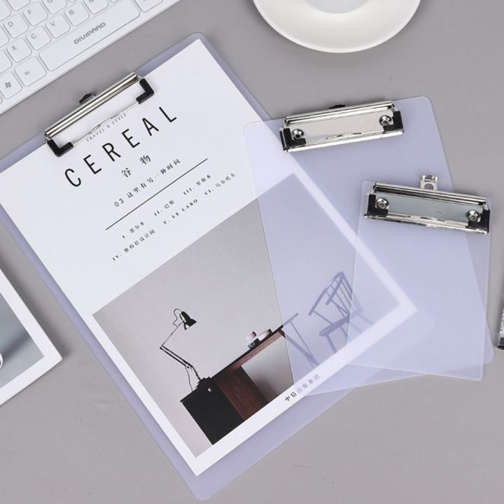 PP With Low Profile Clip A4 A5 A6 File Folder Document Folder Writing ...