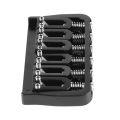 Guitar Fixed Bridge, Strong Compatibility Electric Guitar Fixed Bridge Adjustable Metal for Replacement. 