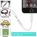 Lighting to 3.5mm Jack Audio Adapter. 