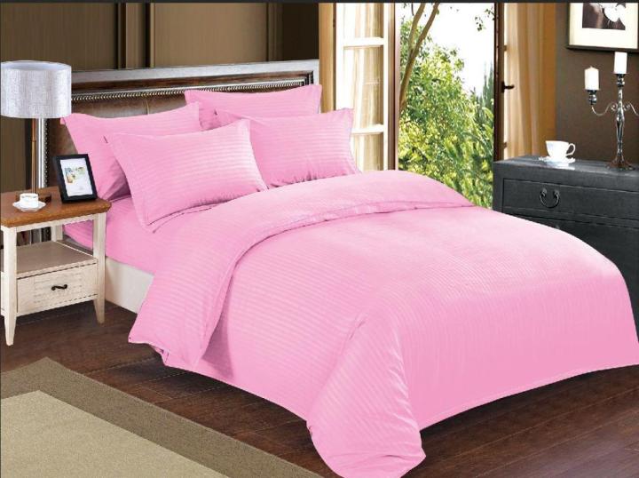 Egyptian%20Cotton%20Striped%20Bedsheets%20Pink%20Colour%20-%20Image%204