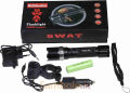 Flashlight Torch SWAT 3.7V LED Rechargeable Flash Light Heavy Duty. 