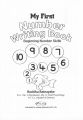 Panther - My first Numbers Writing Book Beginning Numbers Skills. 