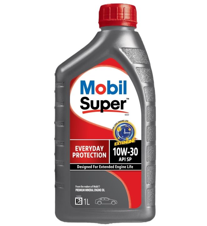 Mobil Super™ 1000 10W-30 (1L) Everyday Protection Premium Mineral Engine Oil