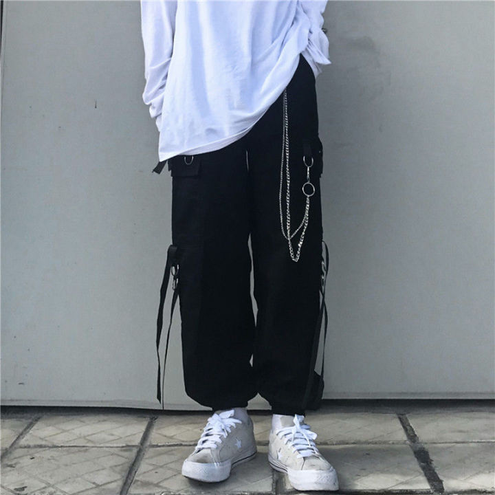 Harajuku%20Black%20Cargo%20Pants%20Men%20Women%20Punk%20Streetwear%20Kan%20Style%20Fashion%20High%20Waist%20Pants%20Spring%20Plus%20Size%20Trousers%20Male%20-%20Image%205