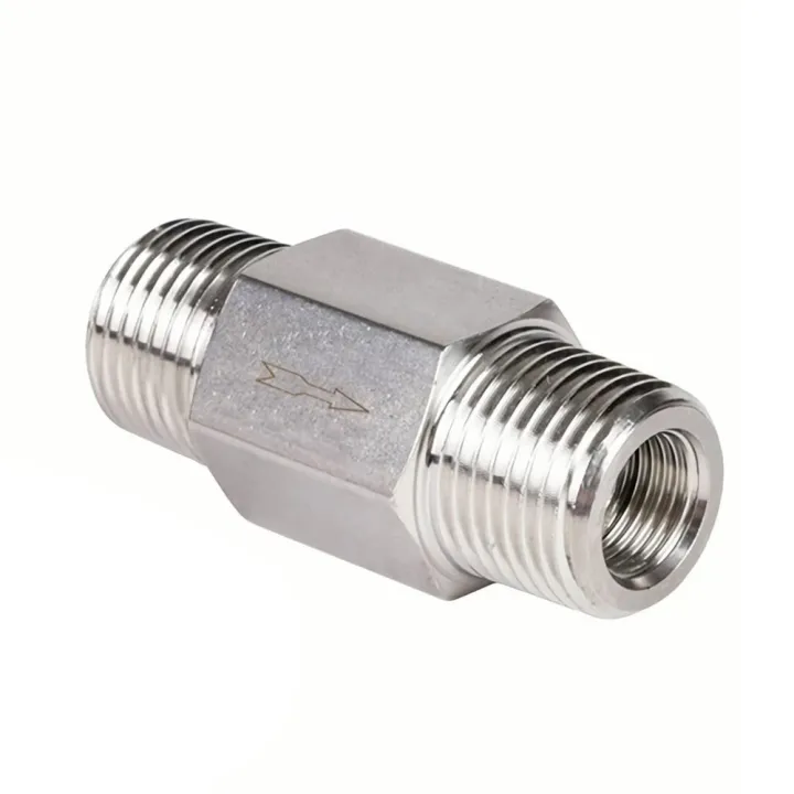 Non%20Return%20304%20Stainless%20Steel%20One-way%20Valve%20Silver%201/4%20Inch%20NPT%20Check%20Valve%20Male%20to%20Male%20Thread%20Non-Return%20Valve%20Oil%20Water%20Gas%20-%20Image%205
