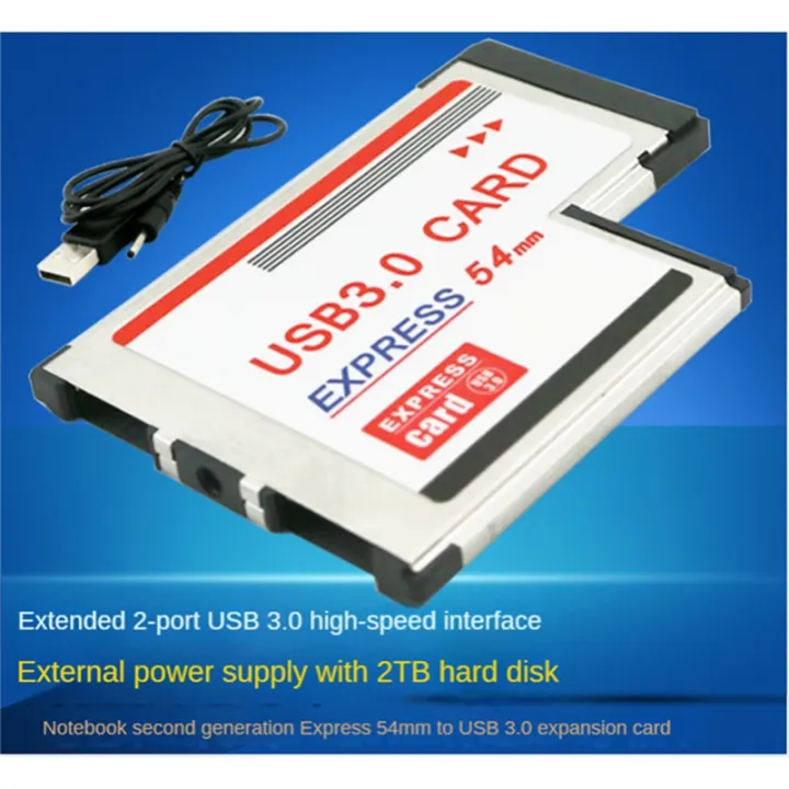 54mm%20to%20USB%203.0%20X%202%20Port%20Expresscard%20PCI-E%20to%20USB%20Adapter%20Converter%20Express%20Card%20Metal+Plastic%202%20Ports%20Express%20Card%20Adapter%20Fit%20for%20Laptop%20Notebook%20-%20Image%206