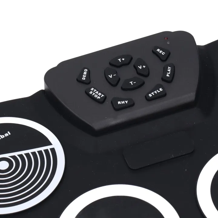 Roll%20Up%20Electric%20Drum%20Set%20Portable%20Lightweight%209%20Pads%20Electronic%20Drum%20Kit%20-%20Image%204