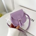 PU Leather Children Small Shoulder Bag Cute Princess Accessories Kids Coin Purse Handbags Cute Girls Baby Tassel Crossbody Bags. 