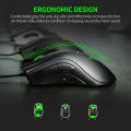 Razer DeathAdder Essential Wired Gaming Mouse Ergonomic Mice with 6400DPI Optical Sensor 5 Programmable Buttons White (2021 Version). 