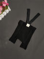 Baby Suspender Shorts INS High Waist Suspender Shorts Spanish Baby Big Ass Leggings Tight Suspenders. 