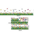 Flower Wall Stickers DIY Door Decor Butterfly Art Vinyl Decal Colors Kids Room Life. 