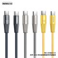 Remax RC-C106 27W Infinity Series Zinc Alloy Braided Fast Charging Data Cable 1.2M Type-c to Type-c USB C Charging Cable USB C Cable Android Cable Android Charger Android Data Cable Android Charging Cable Type C Charging Cable Type C Cable. 