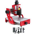 CNC 1419 Metal Engraving Cutting Machine Rou-ter Desktop DIY Milling Machine Aluminum Copper Wood PVC PCB Machine. 