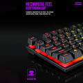 Gaming Keyboard & Mouse Combo T-Wolf TF200 Key-Board RGB LED USB Wired Keyboard and Mouse Set USB colorful LED Light mechanical Gaming Keyboard Mouse Combos for PC. 