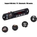 5V / 12V USB Bluetooth MP3 WMA FM AUX Decoder Board Audio Kit With Remote. 