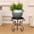 Modern Flower Stand Rack Antique Balcony Indoor Floor Shelves Pot Rack Single Metal Shelf Living Room Balcony Plante Storage Life. 