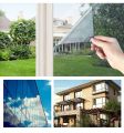 One Way Vision Window Film Stained Daytime Privacy Mirror Reflection Self Adhesive Window Tint for Home Solar Heat Insulation. 