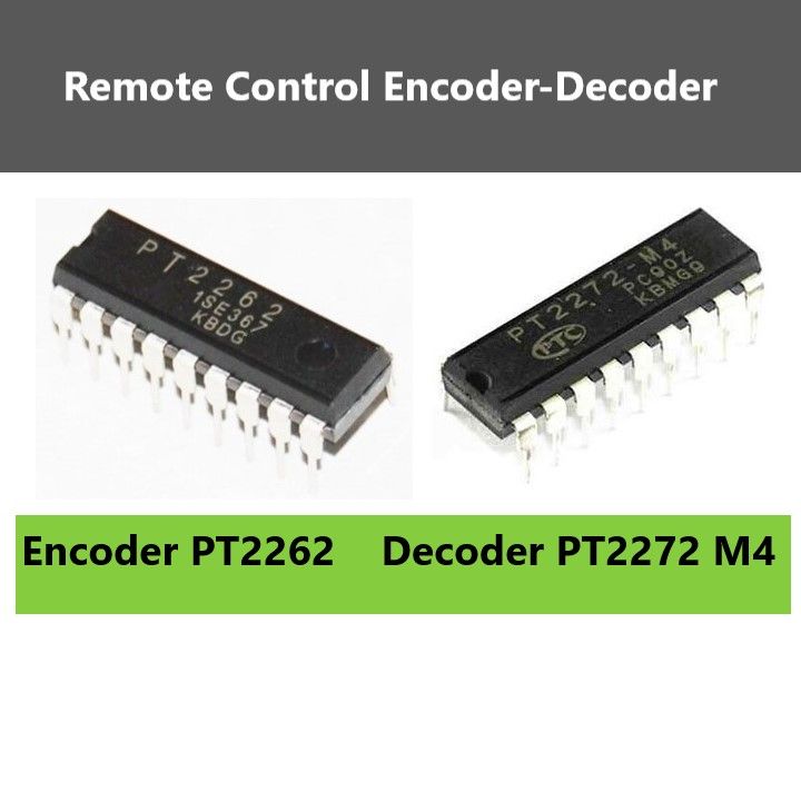 Remote Control Encoder PT2262 & Decoder PT2272