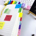 100page Mini Colourful Small Square Sticky Notes Can Be Torn Easy To Stick Students Office. 