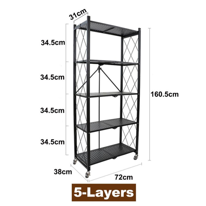 5%20layer%20foldable%20storage%20rack%20organizer%20with%20wheel%20-%20Image%204