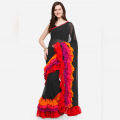 Ruffle Saree Women's Indian Saree Women's Ruffle Saree Women's Anarkali Saree Women's Ruffle Saree Women's Anarkali Saree. 
