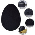 Tcare 1pair Black Anti-Slip Shoe Grips Pads Self-Adhesive Non Slip Shoe Grips Shoes Rubber Shoe Sole Protector For High Heels. 
