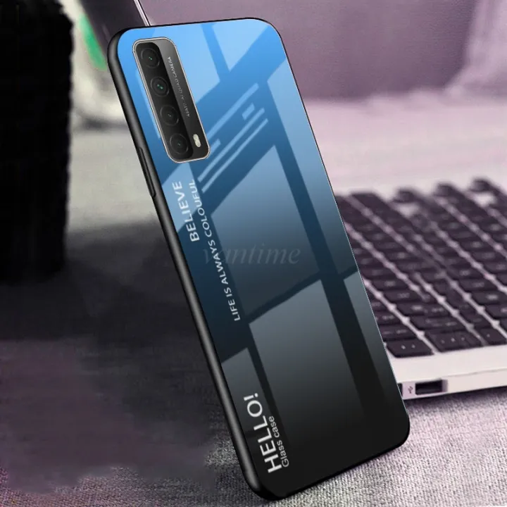 Vantime%20for%20Huawei%20Y7a%20Case%20Gradient%20Phone%20Back%20Hard%20Glass%20Cover%20-%20Image%205