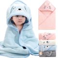 Cartoon Animal Baby Bath Towels Soft Newborn Hooded Towel Blanket Toddler Bathrobe Warm Sleeping Swaddle Wrap for Boys Girls. 