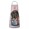 NEW Dachshund Cup Love Aprons for Men Women Sausage Wiener Badger Dogs Adult Unisex Kitchen Chef Bib Tablier Cuisine Cooking Baking. 