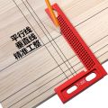 Precision Woodworking Scribe Aluminum Hole Scribing Gauge Woodworking Carpenter Scriber Marking Device T-200 L Square Ruler. 
