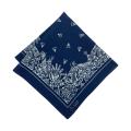 100% cotton Hip Hop Bandana blue nautical Styles 55x55CM Man Women Fashion Outdoor Headbands Hair Band Wrist Wraps Hair Scarves. 