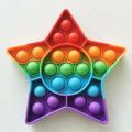 💥Ready Stock💥Rainbow POP It Push Bubble Sensory Toy Fidget Reliver Stress For Children Mainan Tekan Anti Stress Untuk Budak. 
