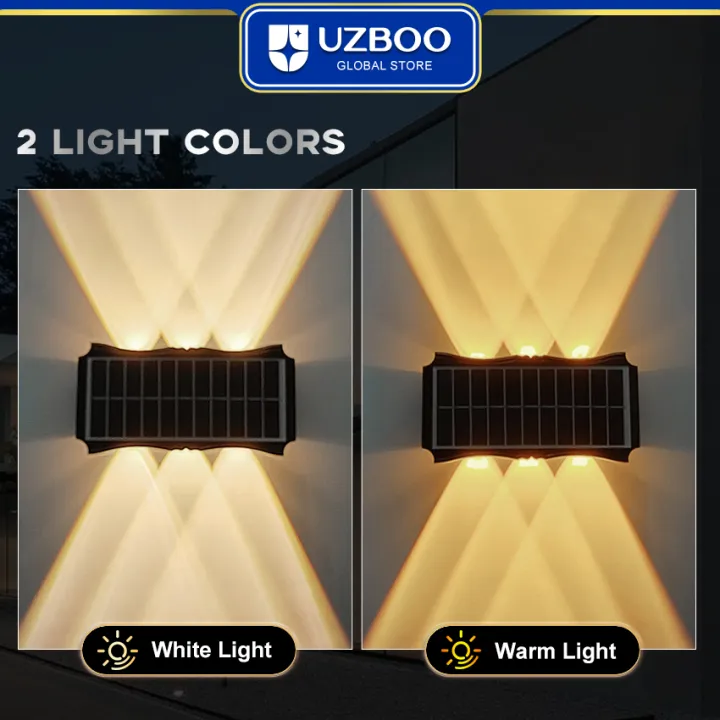UZBOO%20Solar%20Outdoor%20Lighting%20Wall%20Shadow%20Light%C2%A0Solar%20Outdoor%20Waterproof%20Lamp%20Up%20And%20Down%20Dual%20Color%20Luminescent%20High%20Brightness%20Wall%20Spotlights%20Door%20Signs%20And%20Wall%20Lights%20-%20Image%202