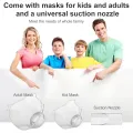 Handheld Nebulizer Atomizer Steam Inhaler Mesh Nebulizer Household Portable Atomizing Sprayer Electric USB Nebulizer Machine for Children and Adults. 