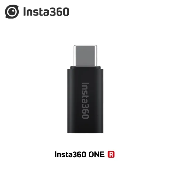 Insta360 ONE R Microphone Adapter Mic Adapter Camera Accessories For Insta 360 One R