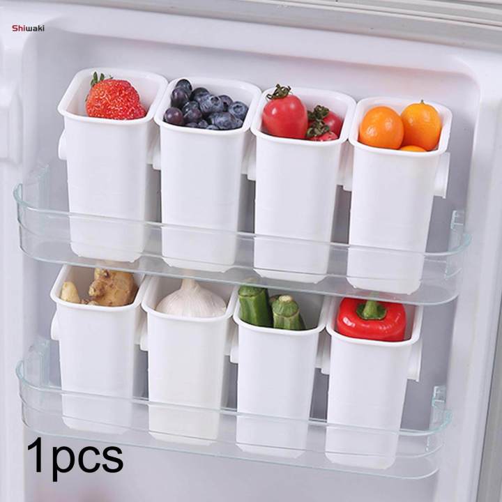 Food Storage Containers for Fridge, Refrigerator Storage Box, Organization Door Shelf Basket Storage Bins for Counter, Onions Snacks Fruits